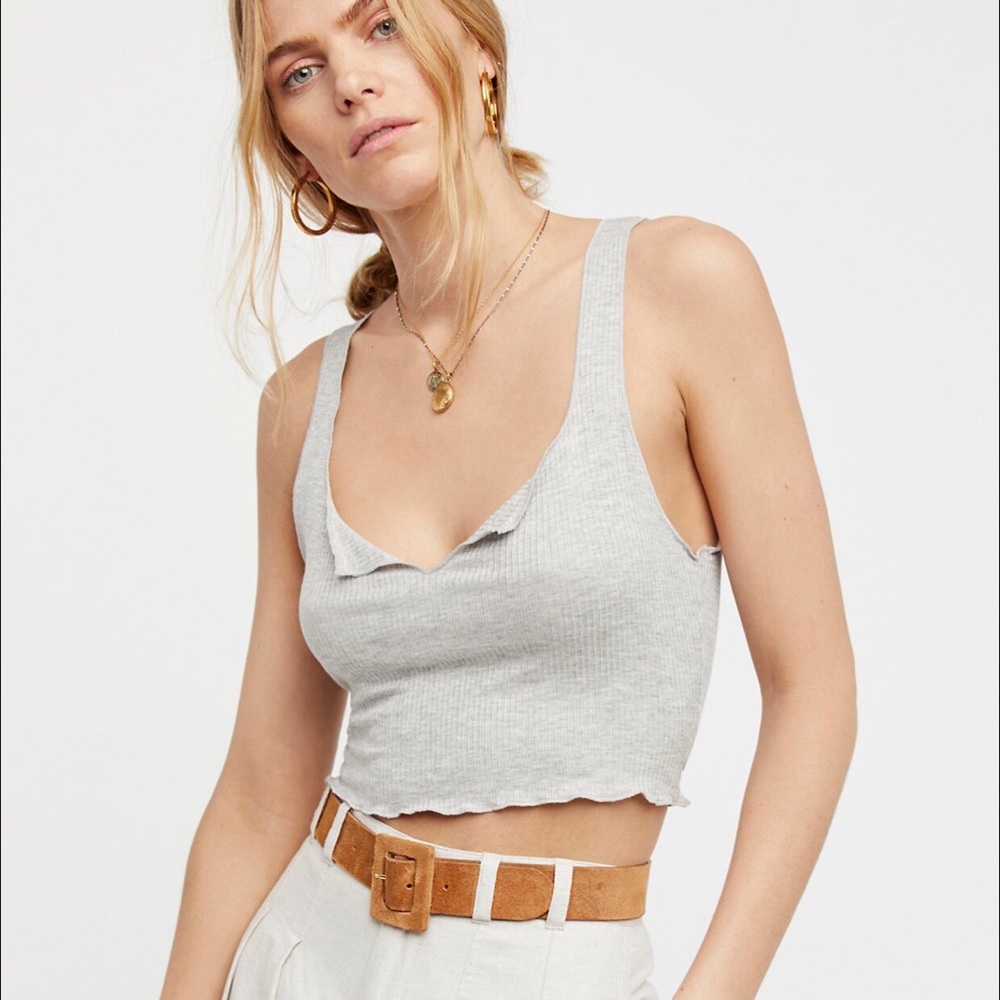 SOLD – Free People Top Notch Crop - Picture 1 of 4